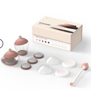 Emulait Starter Kits (x2) Nipple Size 4 (Light) & Dishwasher Basket